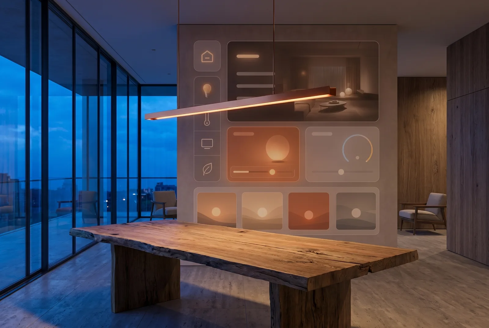 Lumina: The evening scene